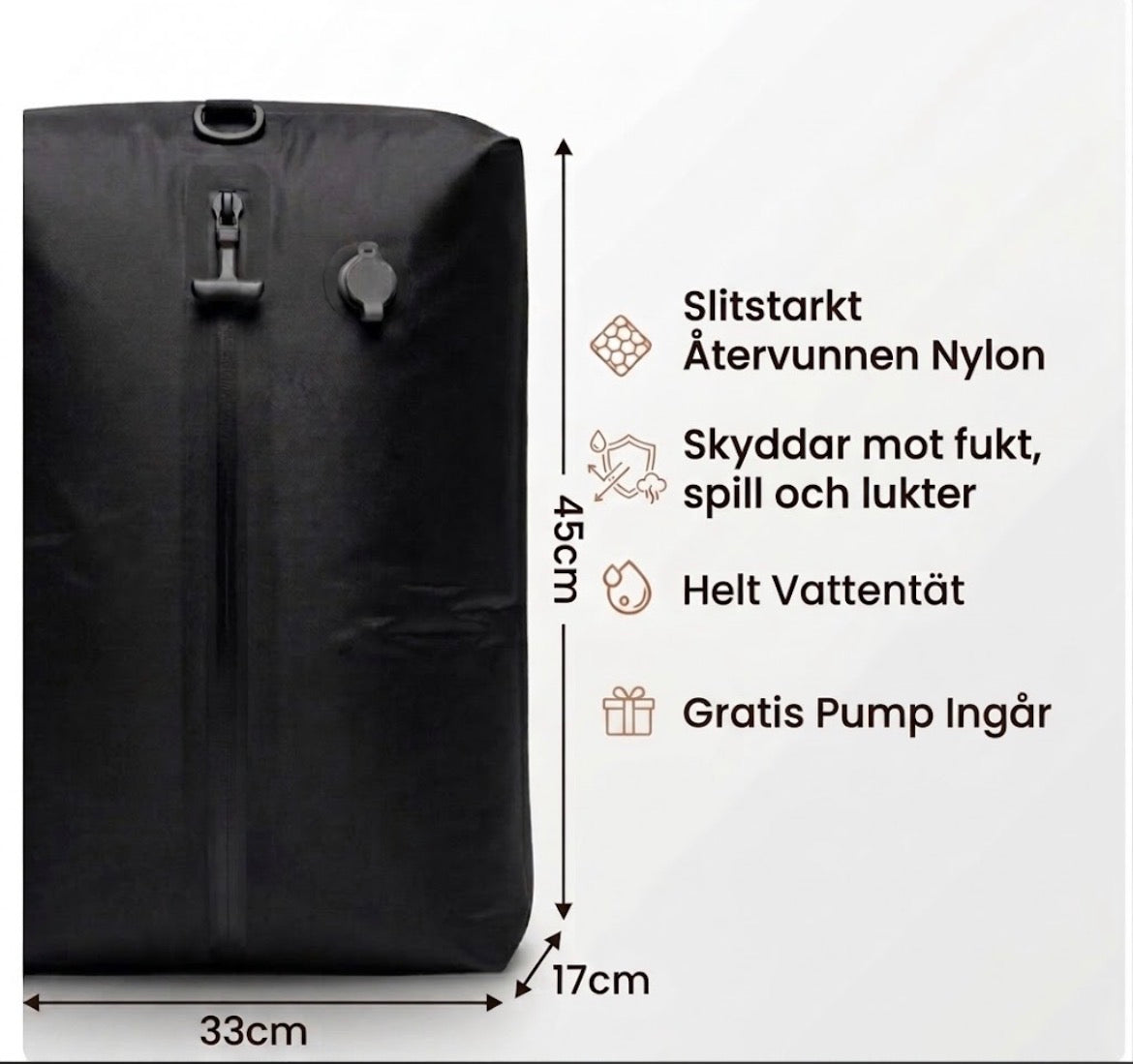 Vakuumpåse för packning